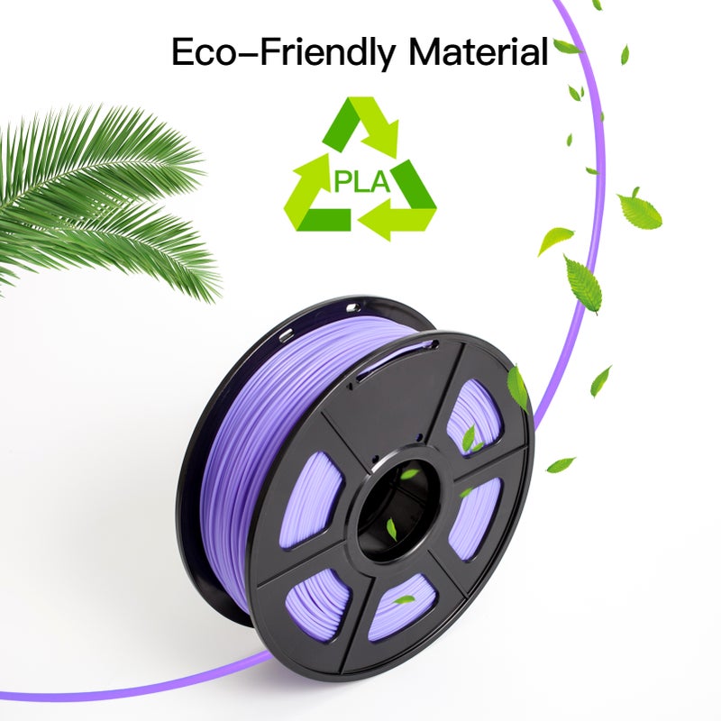 SUNLU PLA 3D Printer Filament 1.75mm Dimensional Accuracy +/- 0.02mm 1kg(2.2lbs) Spool, Green - Image 3