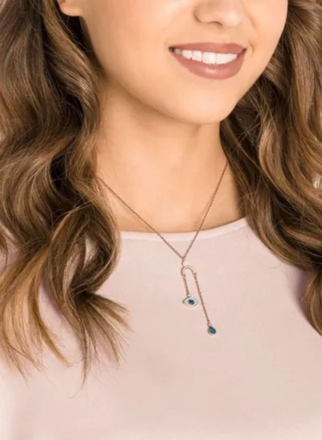 Chomel قلادة على شكل عين الشر على شكل حرف Y - Image 2