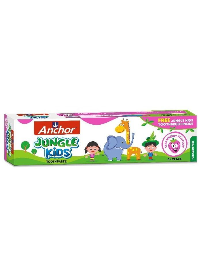 Anchor Jungle Kids Toothpaste Strawberry flavour