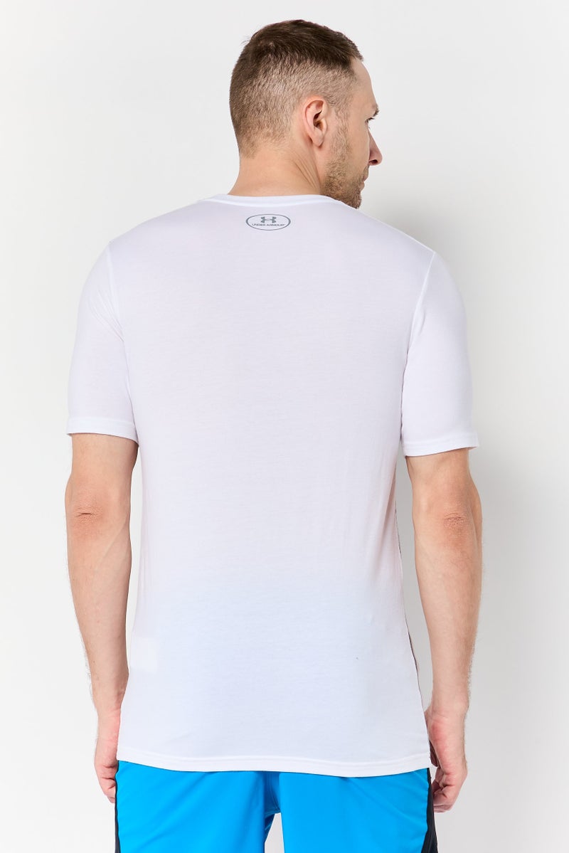 UNDER ARMOUR Men Loose Fit Short Sleeve Heatgear Outdoor T-Shirt, Multicolor - Image 4