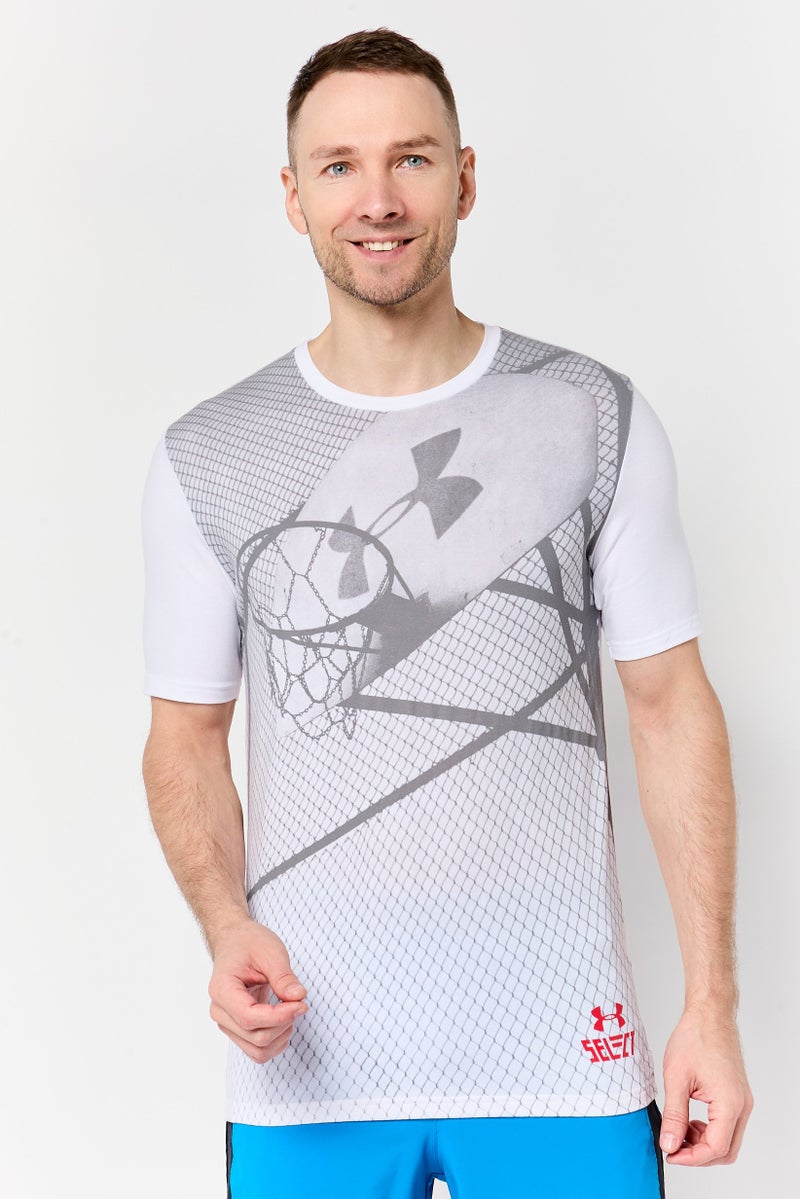 UNDER ARMOUR Men Loose Fit Short Sleeve Heatgear Outdoor T-Shirt, Multicolor - Image 1