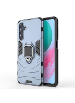 Generic Case Cover For Samsung Galaxy M54 5G Magnetic Ring Holder PC + TPU Phone Case Navy Blue 