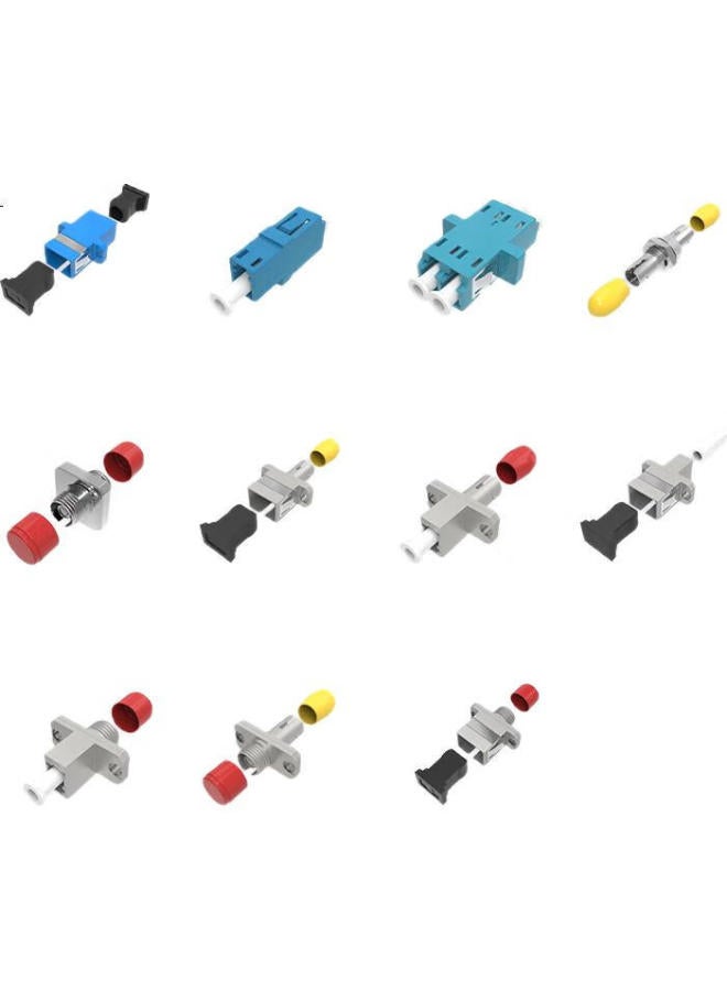 Sk-Link Telecom Grade Fc-Sc Coupler Sc-Fc Interface Panel Fiber Optic Patch Cord Adapter Extension Coupler Adapter Sk-Ohq-Fcsc 10 Pack - Image 2