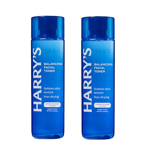 Harrys Freshening Hydrating Toner for Face Skin Care Toner for Refreshed Clean Hydrated Skin 835 Fl Oz 2 Pack