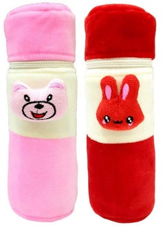 Brandonn Fashions Newborn Three Layered Warmer Bottle Cover For Babies Pack Of 2  - Image 2