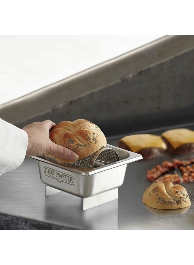 Chef-Master Stainless Steel Butter Spreader Wheel | Spreads Butter Evenly |, Model 90244 | Holds 3 Sticks of Butter | Reduces Waste and Mess - Image 4
