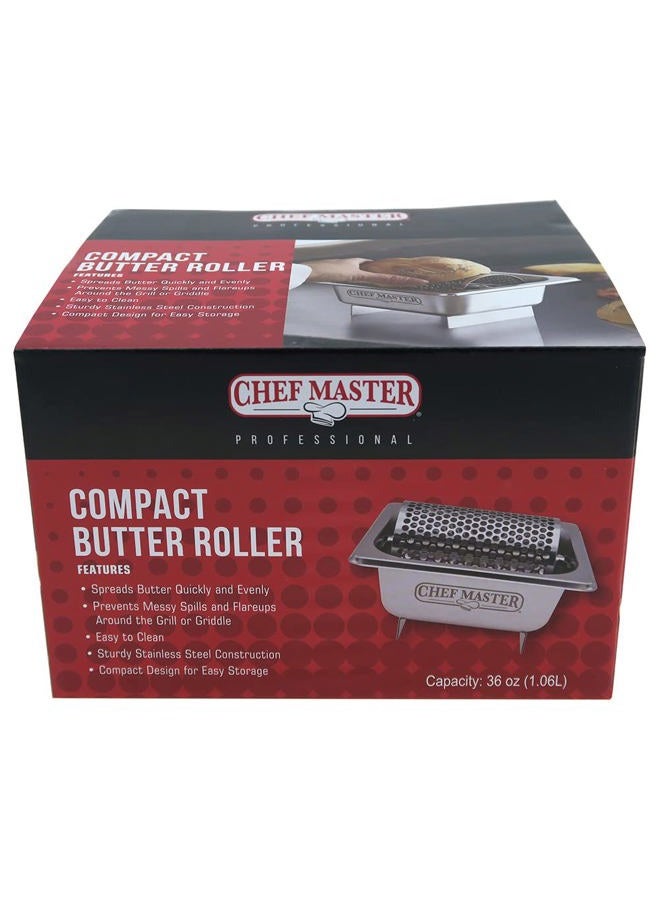 Chef-Master Stainless Steel Butter Spreader Wheel | Spreads Butter Evenly |, Model 90244 | Holds 3 Sticks of Butter | Reduces Waste and Mess - Image 5