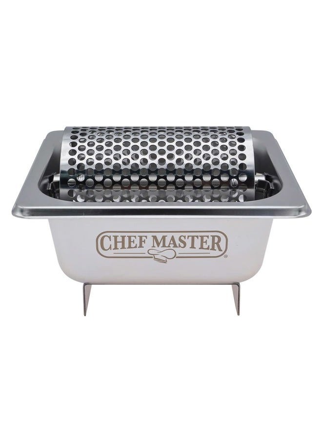 Chef-Master Stainless Steel Butter Spreader Wheel | Spreads Butter Evenly |, Model 90244 | Holds 3 Sticks of Butter | Reduces Waste and Mess - Image 1