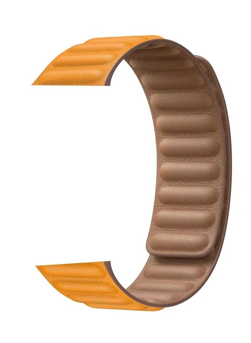 Compatible with Apple Watch Band 41mm 40mm 38mm, Genuine Leather Watch Strap Replacement for Apple Watch Series 7/6/5/4/SE/3/2/1 iWatch - Image 2