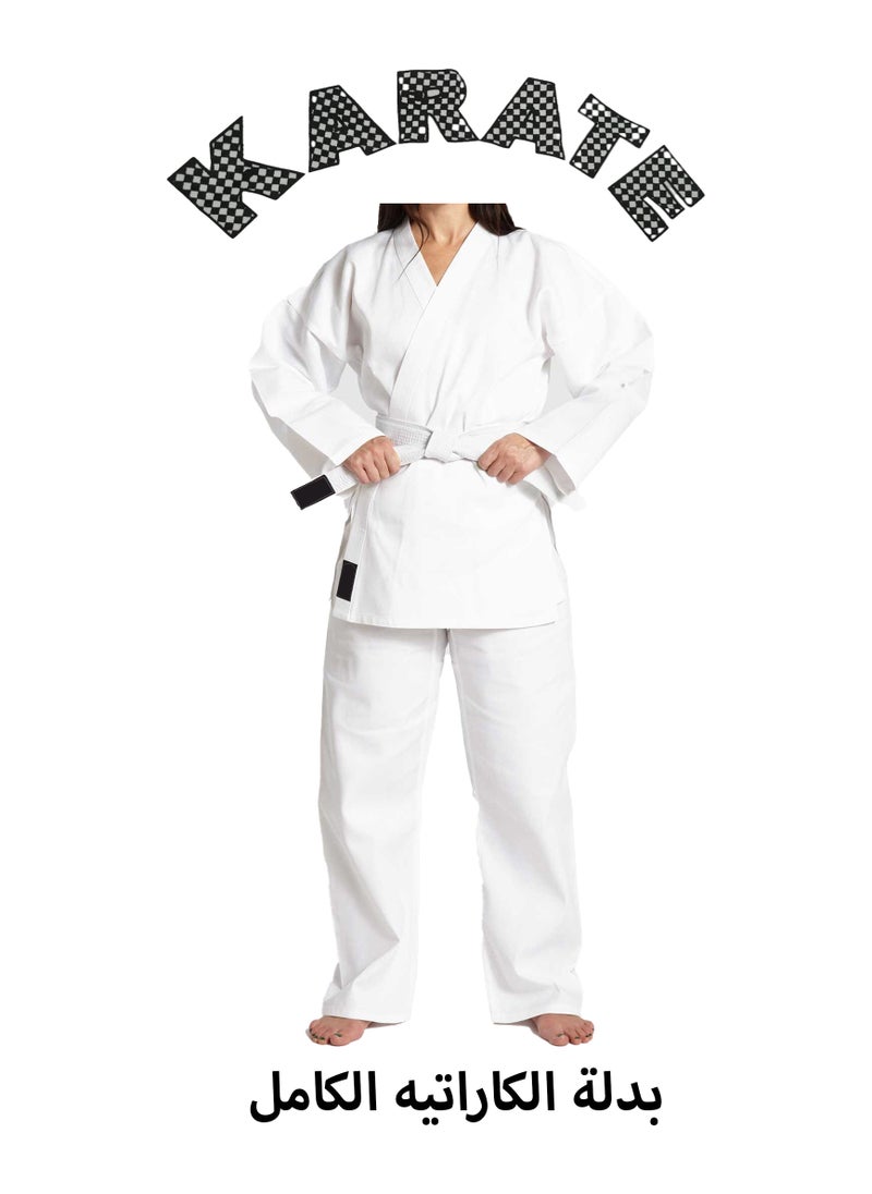 MAM Three-Piece Karate Uniform For All Ages High Quality Fabric  - Image 1