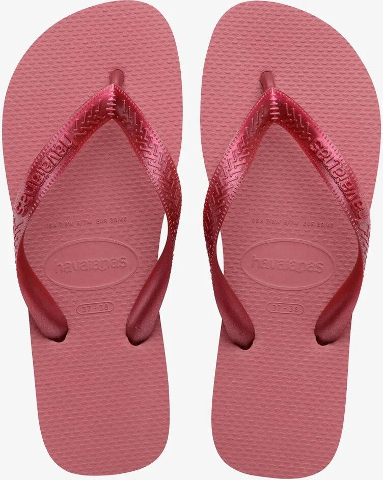 هافاياناس Top Tiras Senses Women's Pink Flip Flops 4149375-5190