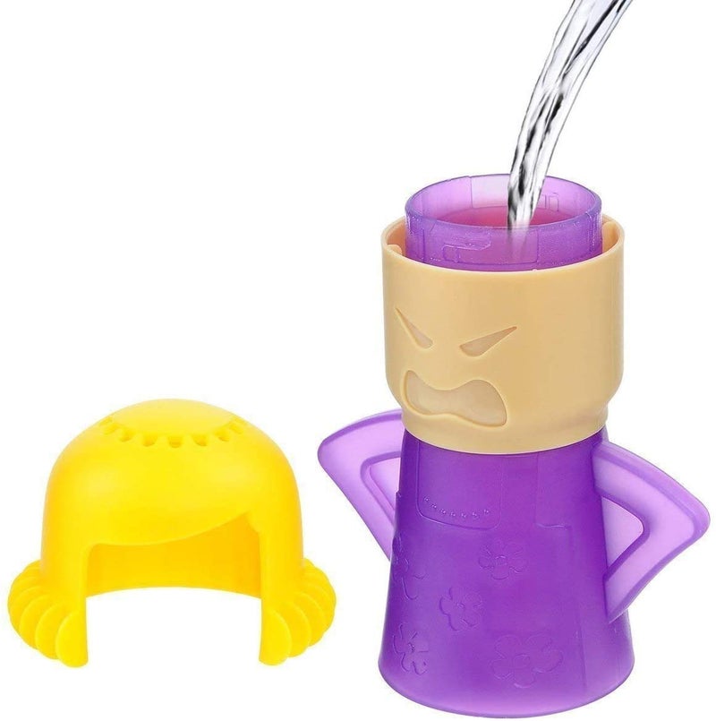 توبيست Mama Mama microwave cleaner منظف البخار المنظف البخاري المنظف الغاضب تنظيف البخار بسهولة في دقائق تنظيف البخار ويطهر مع الخل والماء للمطبخ - Image 4