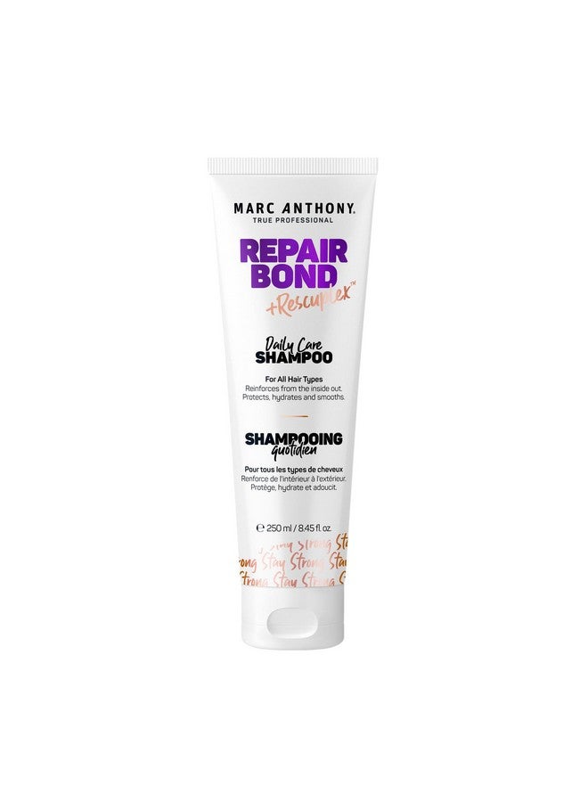 Marc Anthony Repairing Shampoo, Repair Bond +Rescuplex - Repairs, Strengthens & Maintains Bonds within Hair - Eliminates Frizz, Flyaways & Reduce Breakage - Dry & Damaged, Professional Treatment - Image 1
