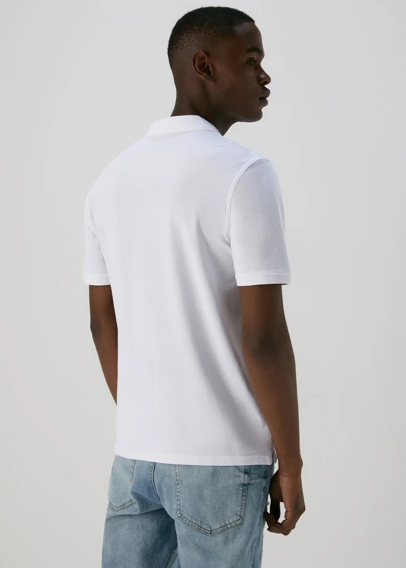 Matalan White Essential Polo Shirt