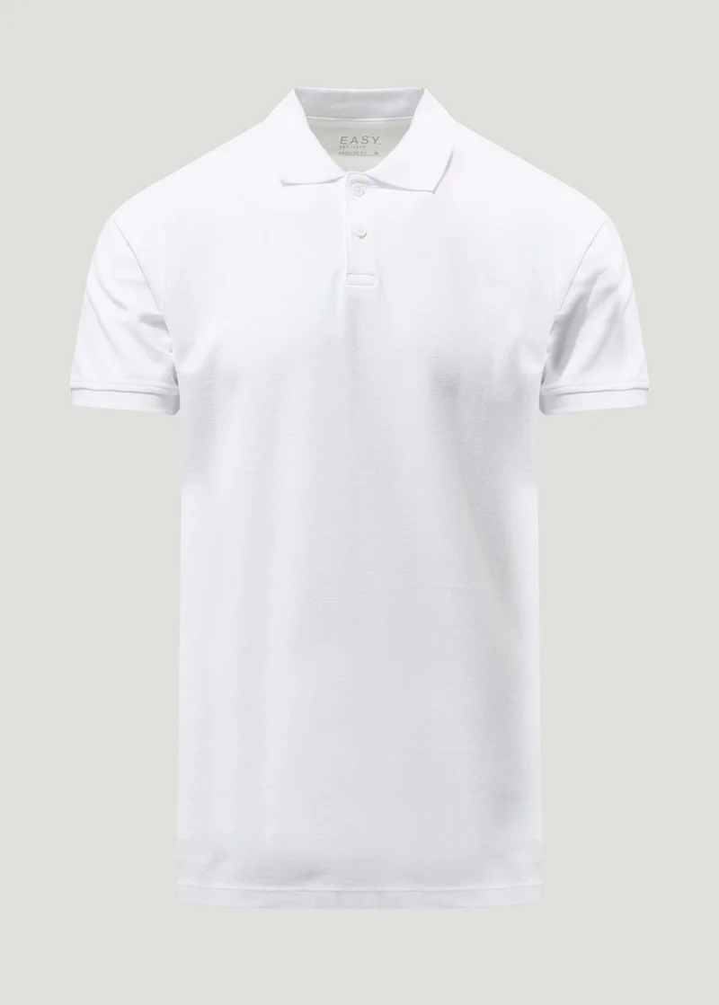 Matalan White Essential Polo Shirt