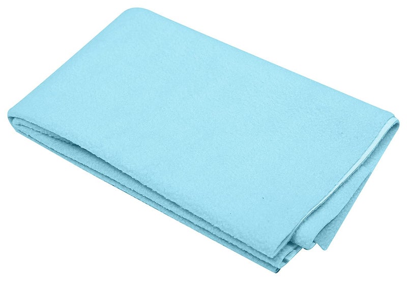 BTfash Baby Waterproof Reusable Super Soft Fast Drying Mattress Protector Medium Sky Blue