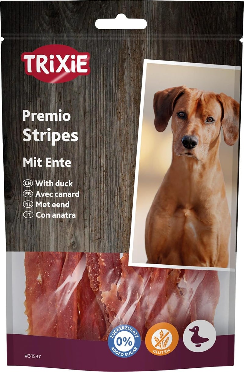 Trixie Premio Ducky Stripes Dog Treats - 100G - Image 1