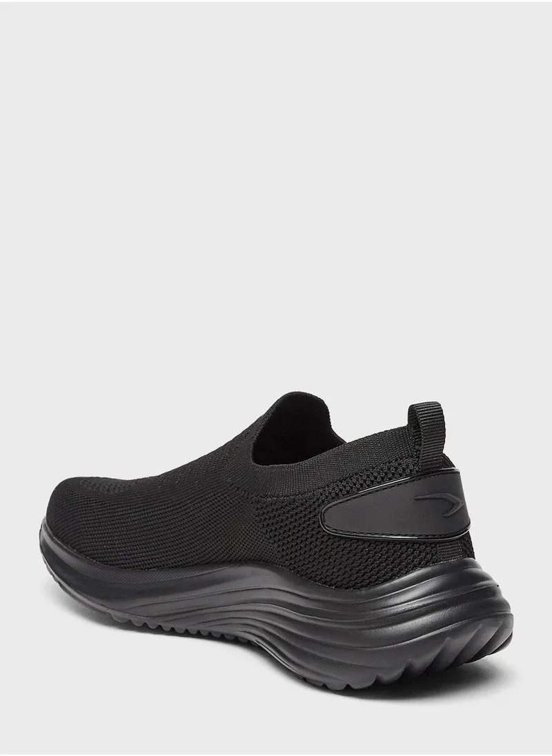 داش Close Toe Flat Slip Ons
