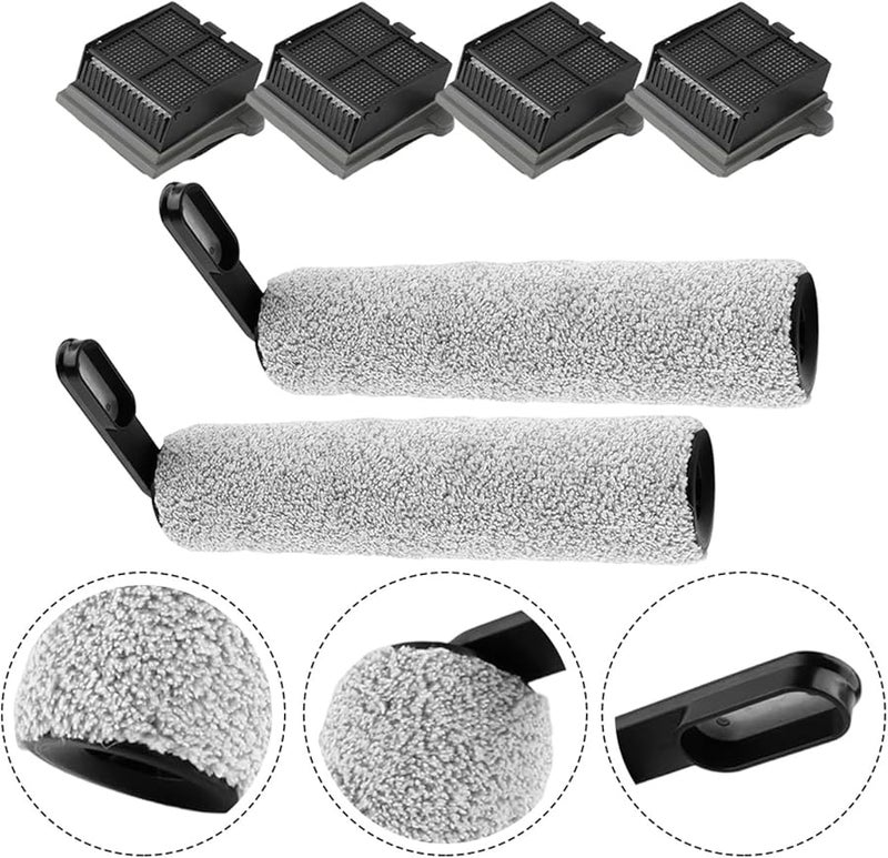 قطع غيار مكنسة تينيكو 4 قطع ملحقات قابلة للغسيل وإعادة الاستخدام - Image 3