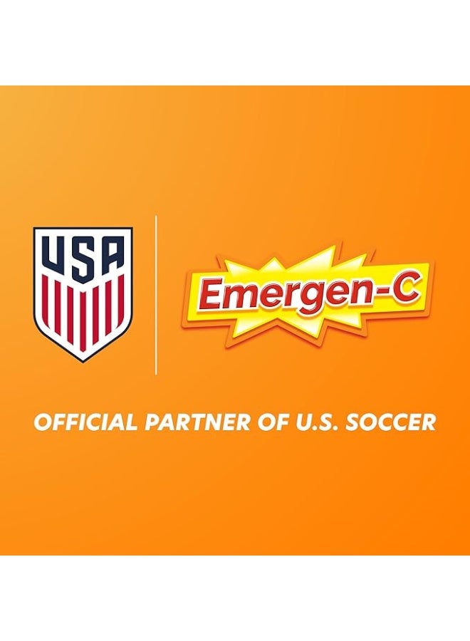 إميرجن-سي Emergen-C Caffeine Free Vitamin C 1000mg Powder Dietary Supplement (Tangerine Flavor) - 30 Count - Image 5