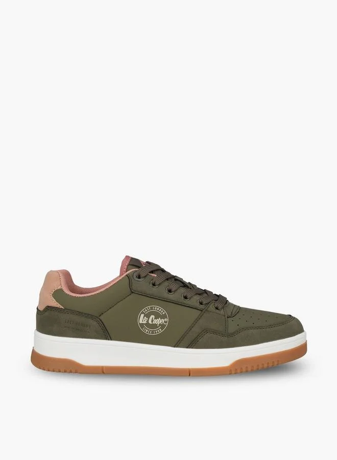 Lee Cooper KHAKI Women Lace-Up Ankle Sneakers for Women | Best Price UAE