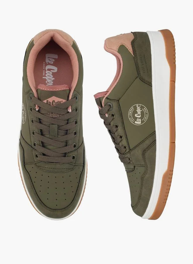 Women Lace-Up Ankle Sneakers