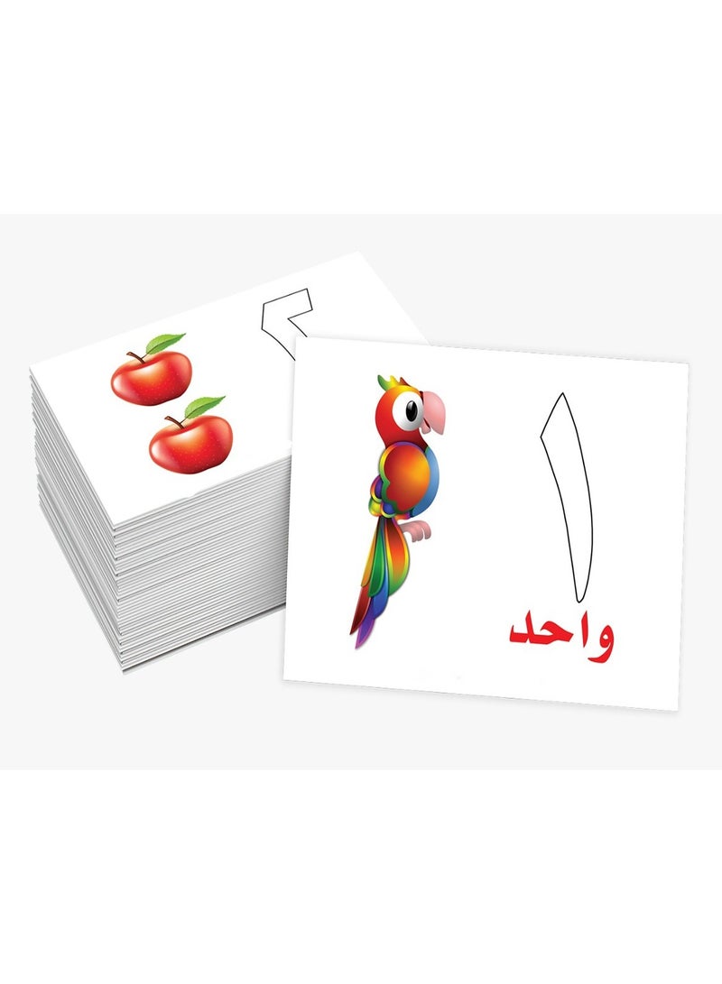 Series Of Educational Cards With Numbers - Image 4