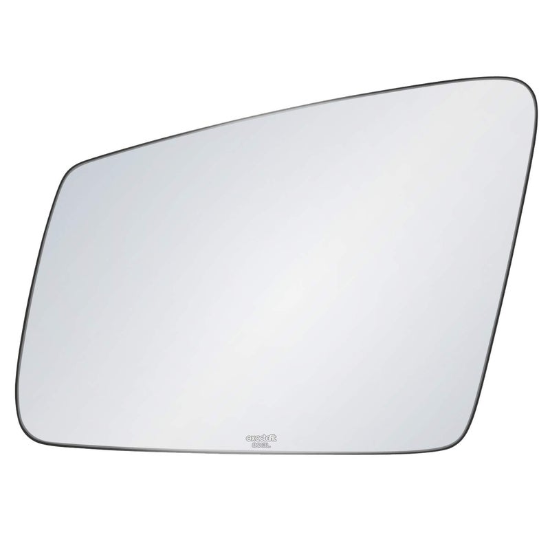 exactafit 8013L Driver Left Side Mirror Glass Replacement Compatible With Mercedes Benz C W204 CL W216 CLA C117 CLS W218 E W212 GLA X156 GLK X204 S W221 Class AMG