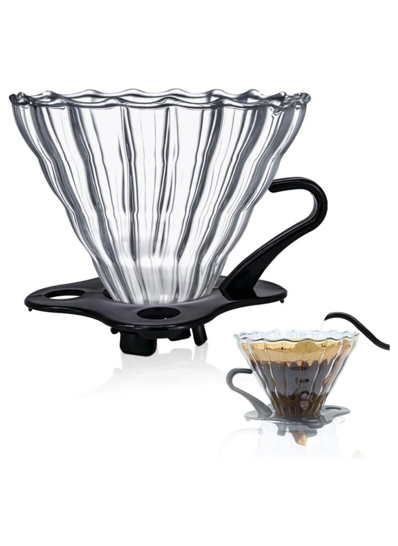 MIBRU - V60 Drip Set 10-Piece Drip Coffee Maker Set V60 Size 02 - Image 1