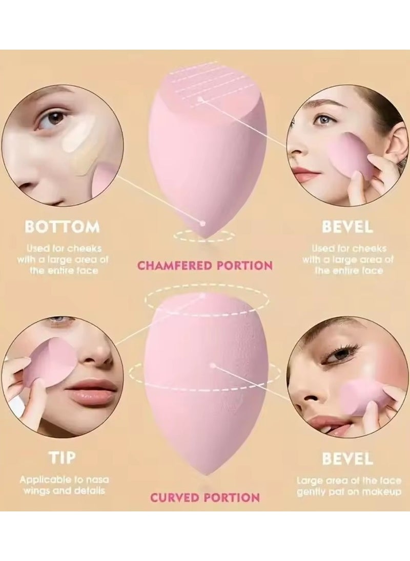 Goolsky Women Makeup Sponge Blender Beauty Egg Soft Cosmetic Puff Foundation Sponge Powder Puff Makeup Accessories Beauty Tools 12*  - Image 4