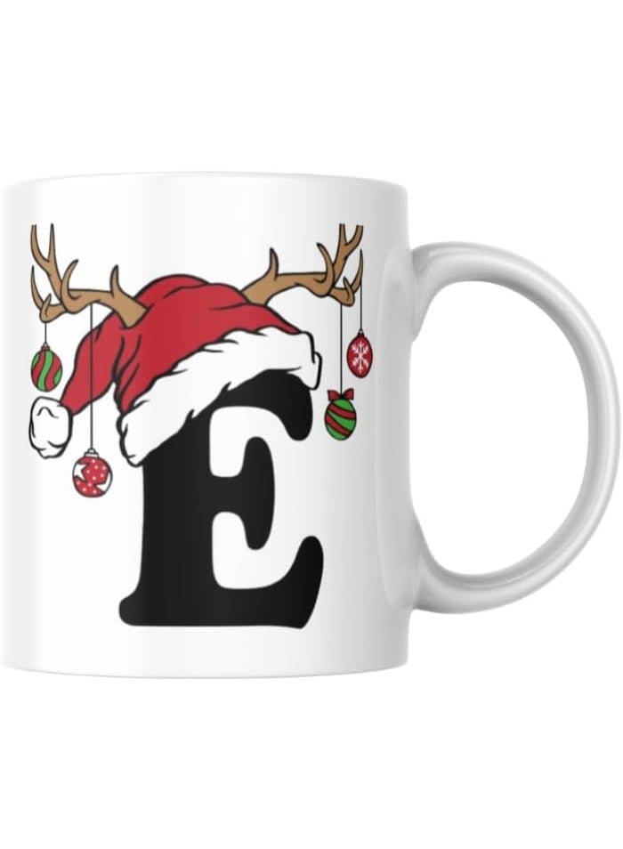 كوب سيراميك كريسماس مطبوع من VoY – كوب قهوة متين ومثالي للمنزل والمكتب والهدايا – CL5170FK - Image 1