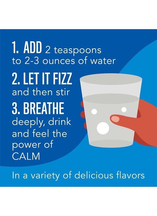 Natural Vitality - Calm, Magnesium Citrate Supplement, Anti-Stress Drink Mix Powder - Gluten Free, Vegan, & Non-GMO, Orange, 16 oz - Image 1