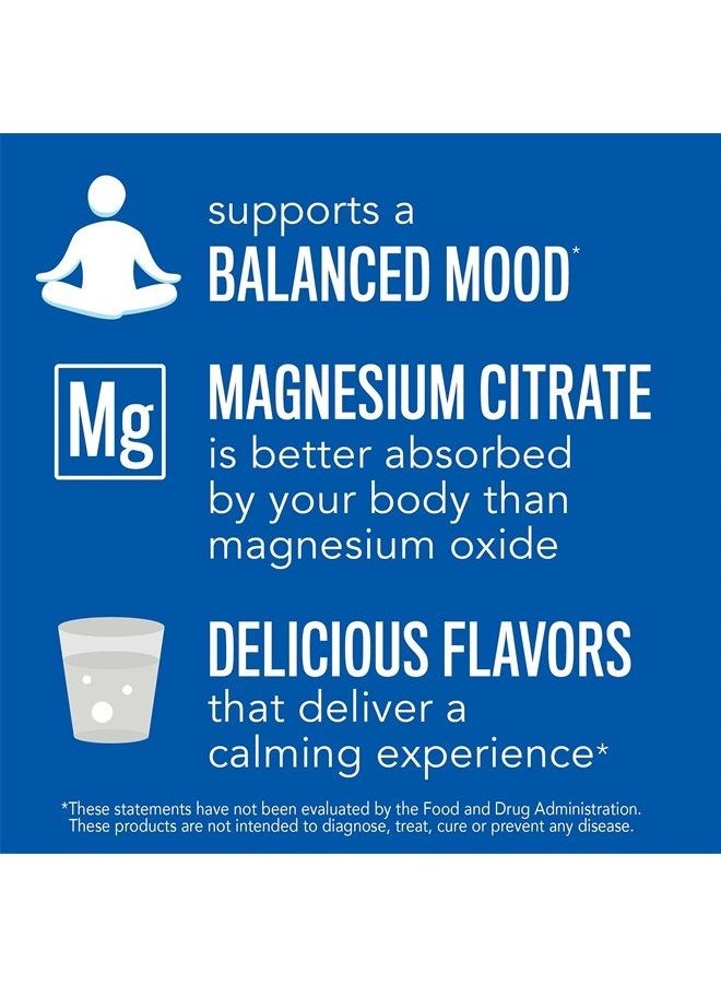 Natural Vitality - Calm, Magnesium Citrate Supplement, Anti-Stress Drink Mix Powder - Gluten Free, Vegan, & Non-GMO, Orange, 16 oz - Image 1