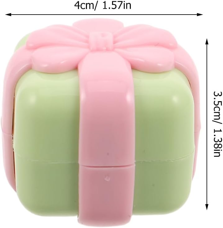 5pcs Cute Empty Lip Balm Jars: Leak Proof Mini Travel Jars - 5g Travel Containers for Creams with Bow Lids - Refillable Sample Bottles for Moisturizer - Image 2