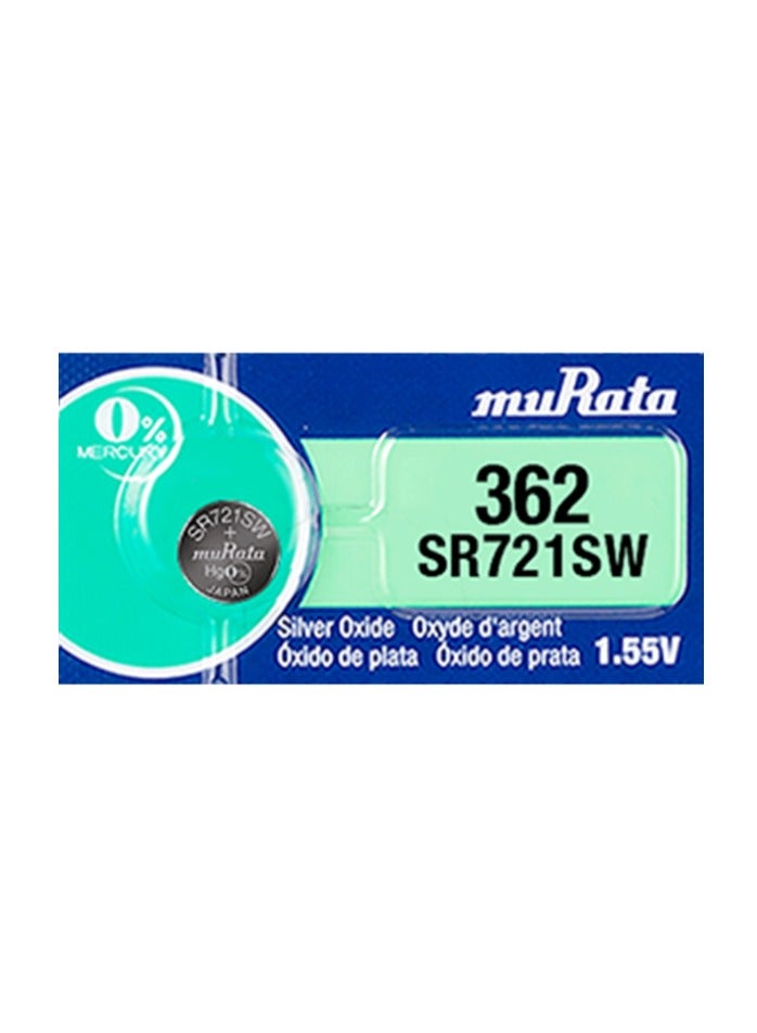 1 Piece 362 Battery SR721SW 1.55V Silver Oxide
