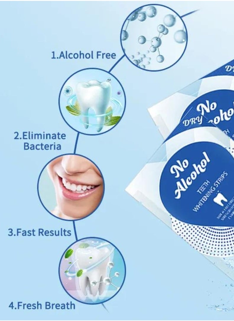Dry Teeth Whitening Strips with Mint 14 Treatments 28 Strips Dry Whitening Strips with Pap + and V34 Safe Effective No Residue Whiten Teeth Strips Remove Tea Coffee and Food Stains V34 Teeth Whitening Strips - pzsku/Z15543FD3A876DAD038F5Z/45/_/1728463307/36079a0d-adbf-4aca-90a2-a52f80493f17