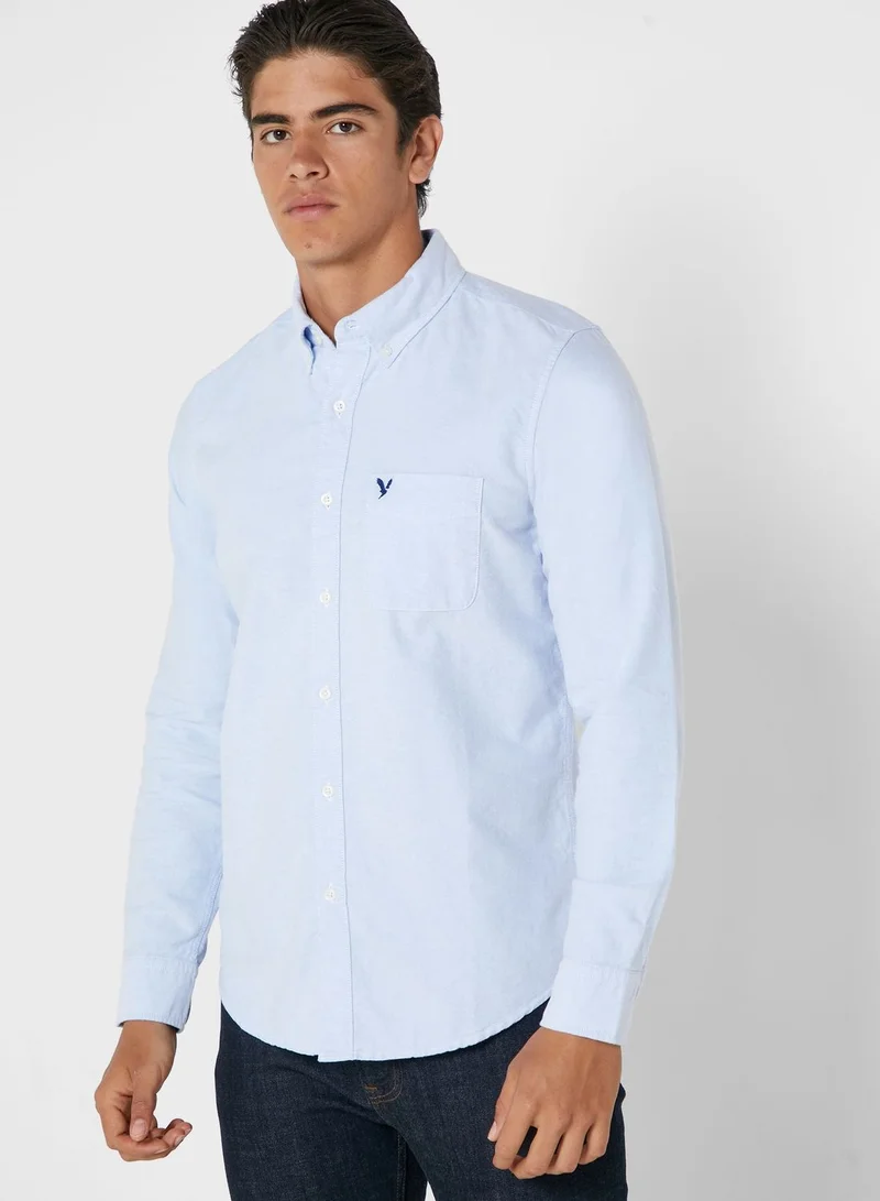 American Eagle Oxford Slim Fit Shirt