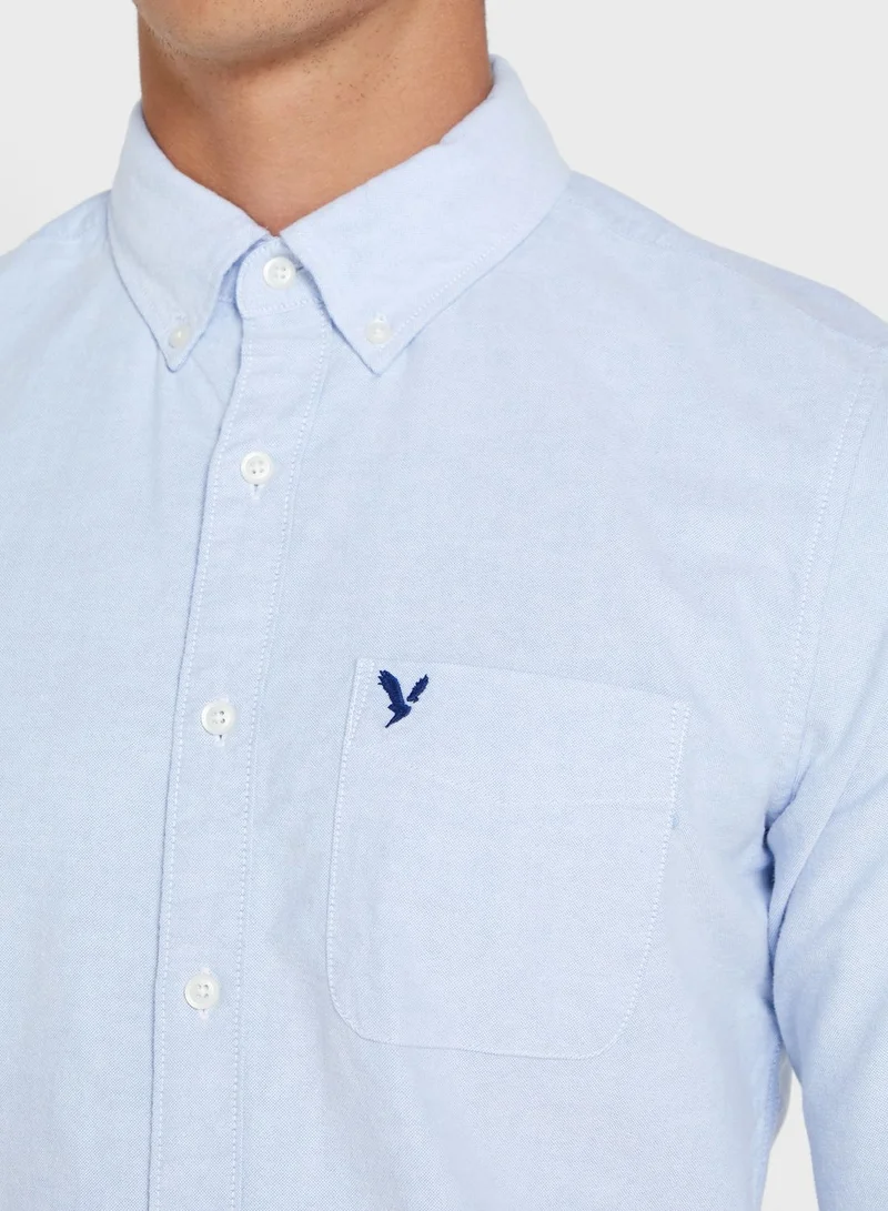 American Eagle Oxford Slim Fit Shirt