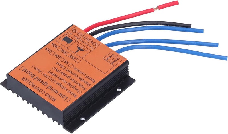 Wind Low Voltage Controller with Multiple Protections for Safe Charging and Long Term Use, Wind Charge Regulator for Offgrid System (30A) - Image 1