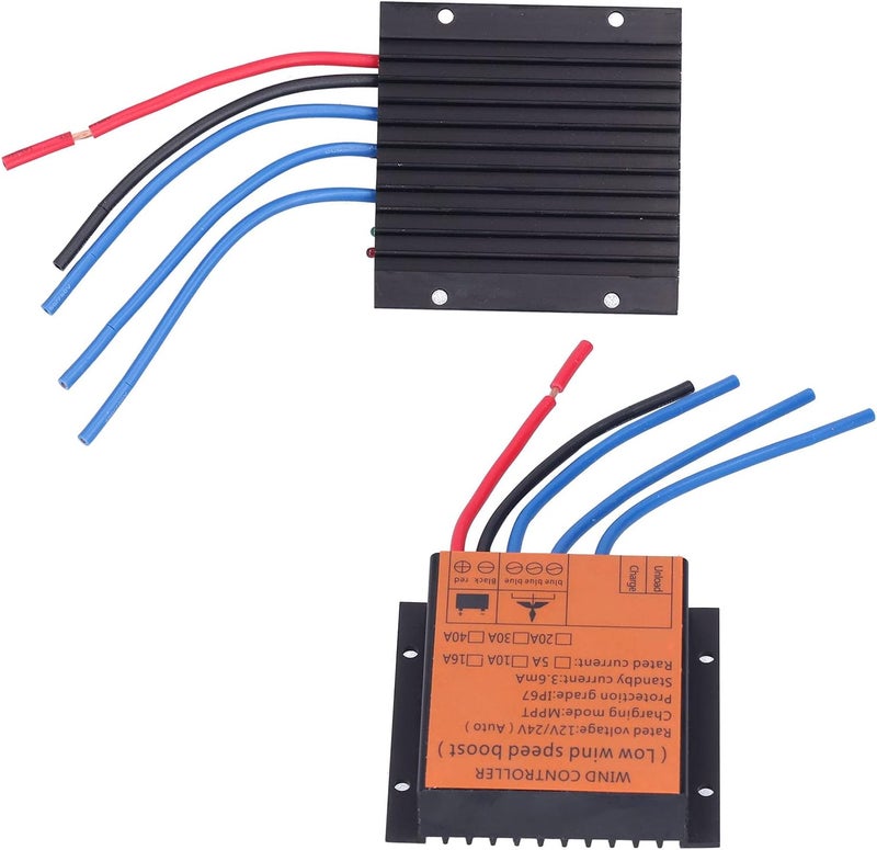 Wind Low Voltage Controller with Multiple Protections for Safe Charging and Long Term Use, Wind Charge Regulator for Offgrid System (30A) - Image 4