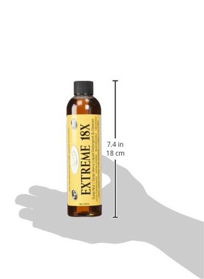 NaturOli EXTREME - 18X Soap Berry Liquid Laundry Soap - All Natural Detergent And Cleaner - Highly-Concentrated, Sulfate-Free, Allergy-free, Unscented. - Image 2