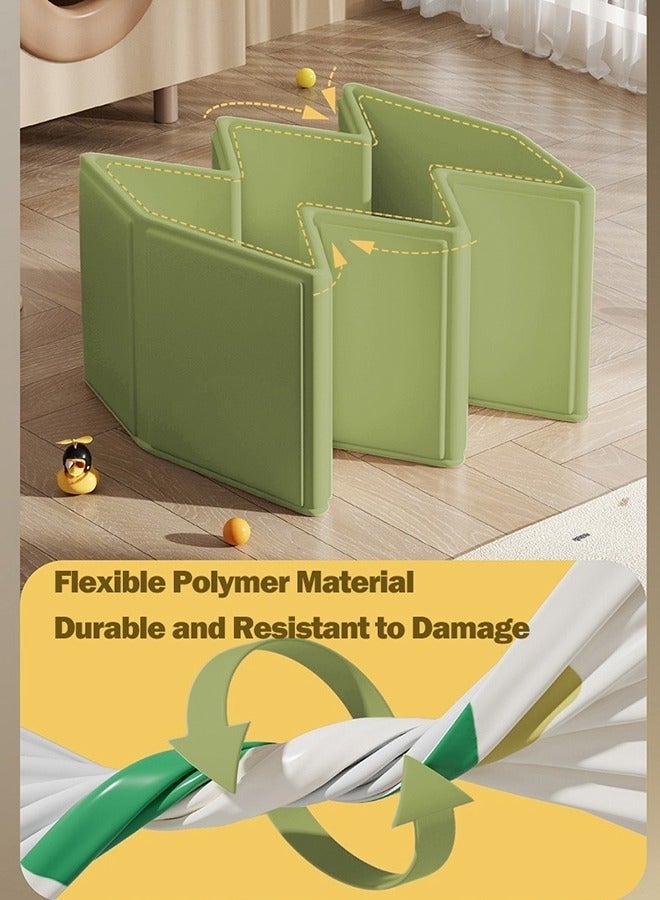 Arabest Foldable Baby Bathtub with Reinforced Support Extra Large Capacity and Premium Safe Materials Complete Bath Set with Ocean Balls and Duck Toys - Image 5