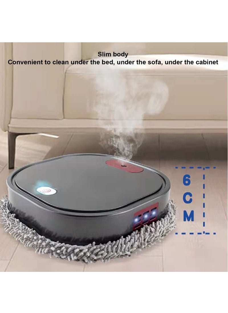 SYOSI - SYOSI Smart Robot Vacuum Cleaner 2 in 1 Automatic Robotic Sweeping and Mopping Sweep Mop Vacuum Clean Up to 90 Minutes Runtime for Pet Hair Hard Floor  Carpet Clean - Image 1