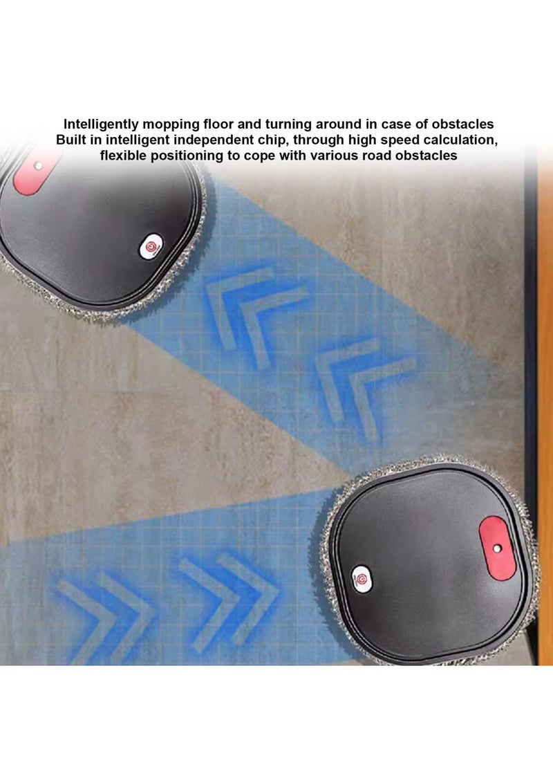 SYOSI - SYOSI Smart Robot Vacuum Cleaner 2 in 1 Automatic Robotic Sweeping and Mopping Sweep Mop Vacuum Clean Up to 90 Minutes Runtime for Pet Hair Hard Floor  Carpet Clean - Image 1