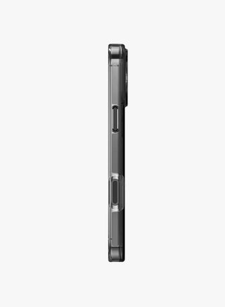 غطاء شفاف لهاتف آيفون 17 5G 2025 متوافق مع MagSafe، غطاء ناعم من TPU مع لمسة جلدية (MCMPMN) - أسود - view 4