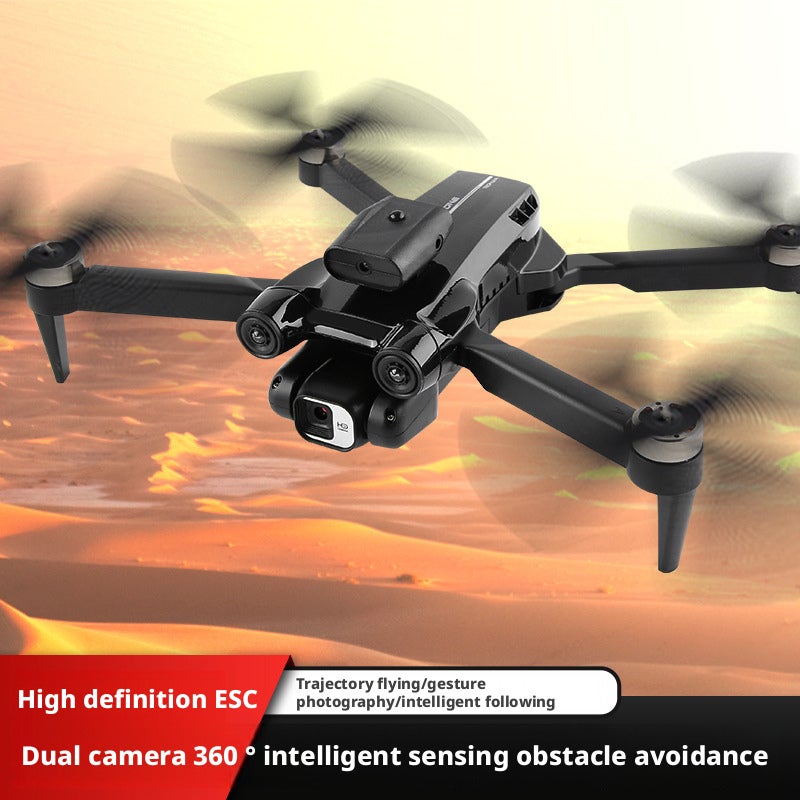 طائرة رباعية LH-X77PRO بدون فرش مع تدفق بصري وتجنب العقبات وكاميرا عالية الدقة - Image 1