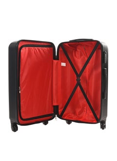 Travel Home Set of 3Pcs Luggage Trolley Case 20 24 28 Inch Black  - Image 4