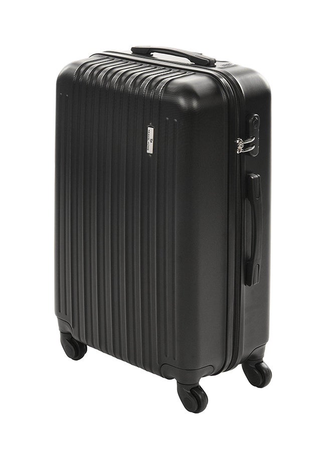 Travel Home Set of 3Pcs Luggage Trolley Case 20 24 28 Inch Black  - Image 3