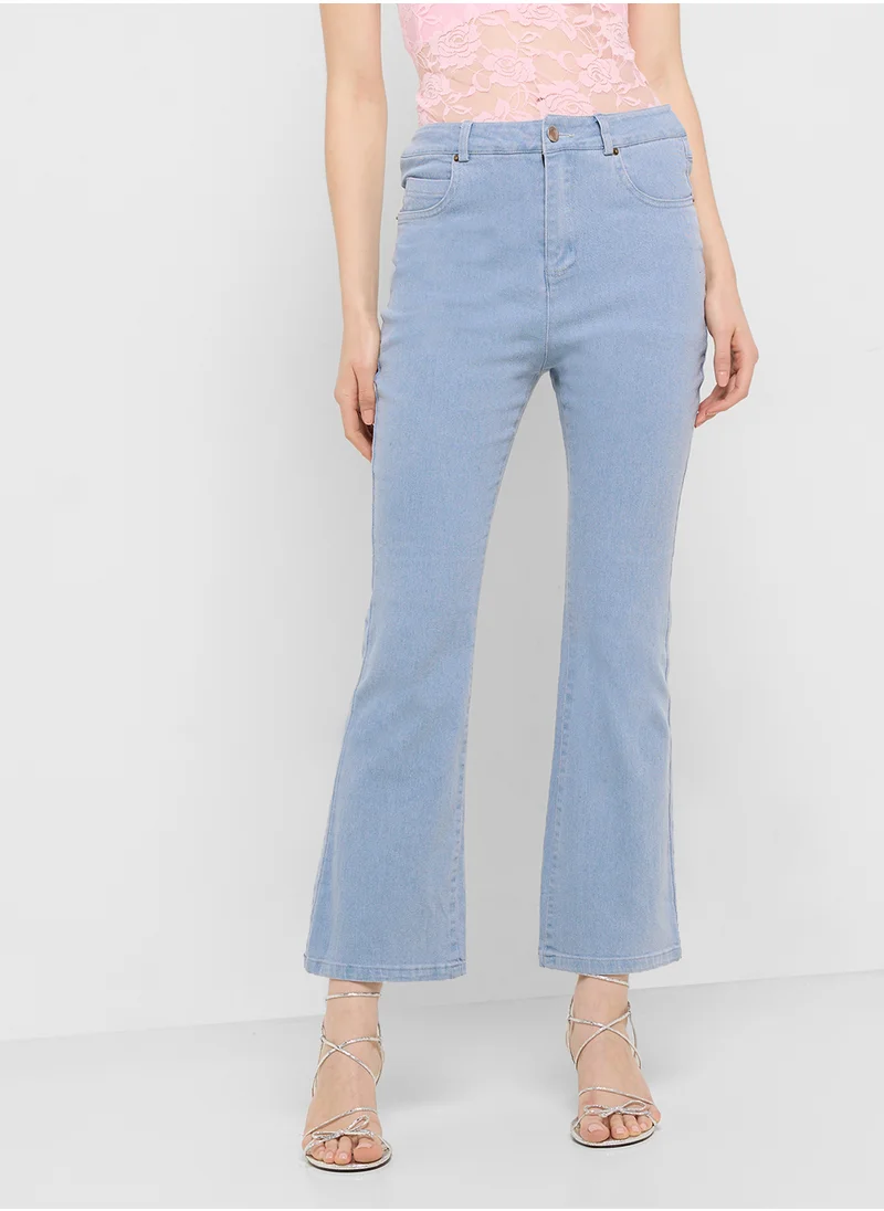 Ginger High Waist Flared Jeans