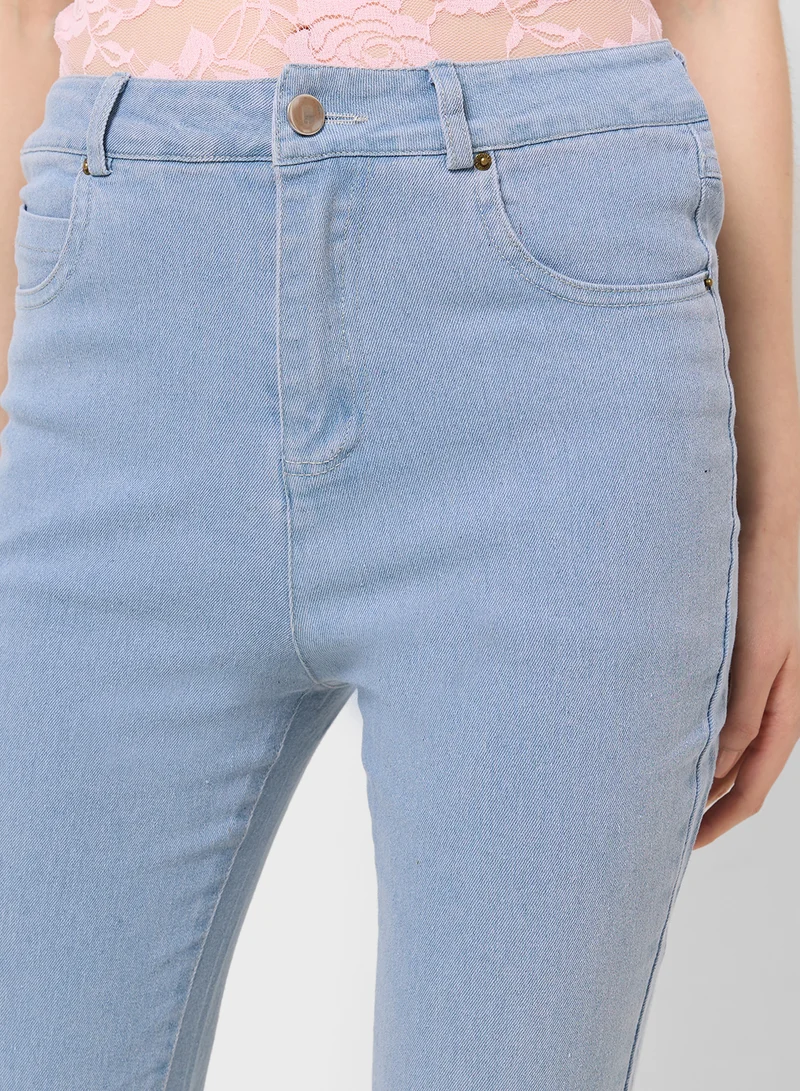 Ginger High Waist Flared Jeans